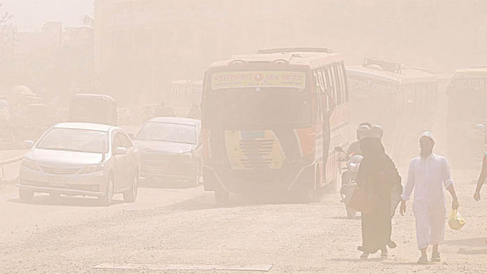 ঢাকার বাতাস আজ ‘খুব অস্বাস্থ্যকর’