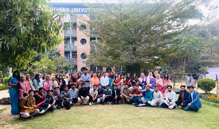 সাউদার্ন ইউনিভার্সিটির আইন বিভাগে নবীন বরণ অনুষ্ঠান