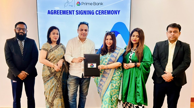 নীরা গ্রাহকদের বিশেষ সুবিধা দিতে শাহরুখ আমিনের সঙ্গে প্রাইম ব্যাংকের চুক্তি